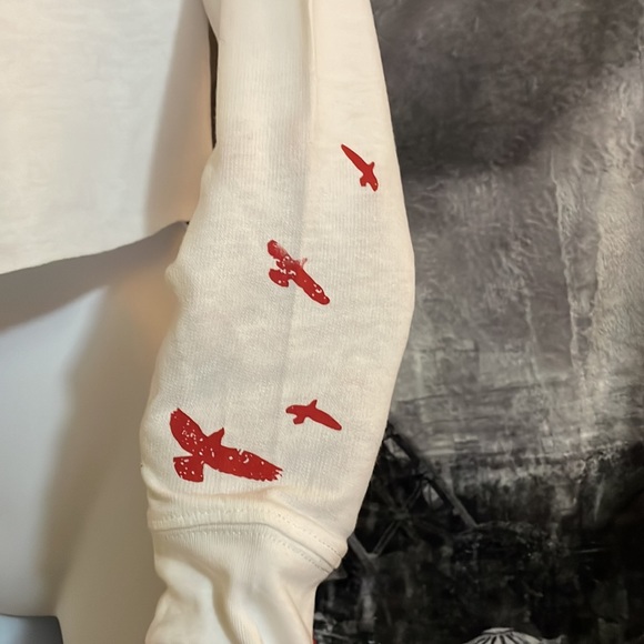 Long Sleeve Crop Top (M) - Picture 5 of 10